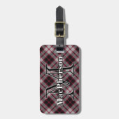 Epic Scotland Clan MacPherson Tartan Bagagelabel (Voorkant verticaal)