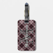 Epic Scotland Clan MacPherson Tartan Bagagelabel (Achterkant verticaal)