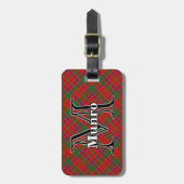 Epic Scotland Clan Munro Tartan Bagagelabel (Voorkant verticaal)