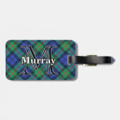 Epic Scotland Clan Murray Tartan Bagagelabel (Achterkant horizontaal)
