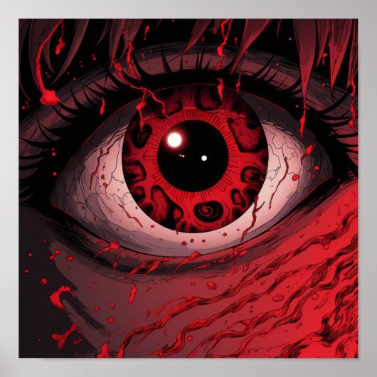 Epic Sharingan Eye Poster - Limited Edition (Voorkant)