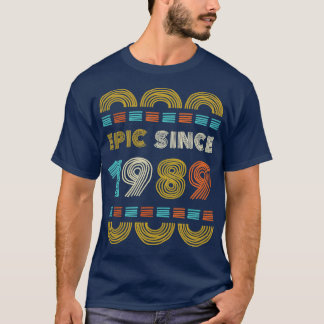 Epic sinds 1989 Verjaardag Gift Familie BbayGift T-shirt