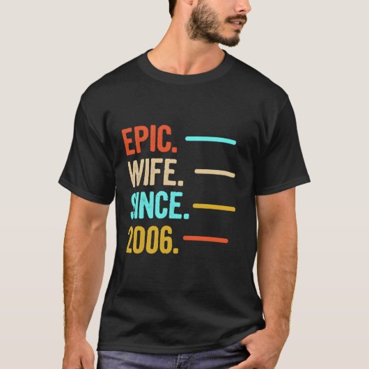 Epic sinds 2006 t-shirt (Voorkant)