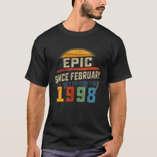 epic Sinds februari 1998 25e verjaardag 25 jaar O T-shirt