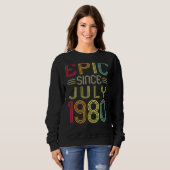 EPIC sinds juli 1981 41e verjaardag 41 jaar oud Trui (Voorkant volledig)