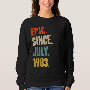 Epic sinds juli 1983 39 jaar oud cadeau 39e geboor trui