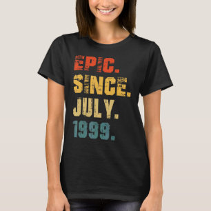 EPIC sinds juli 1999 23e verjaardag 23 jaar oud T-shirt