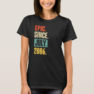 EPIC sinds juli 2006 16 jaar oud op 16 september 2 T-shirt