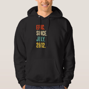 EPIC sinds juli 2012 10 jaar oud op de tiende verj Hoodie