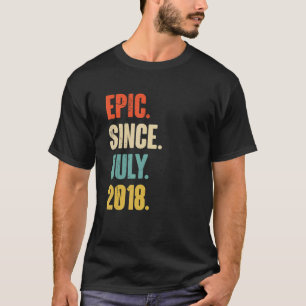 EPIC sinds juli 2018 4 jaar oud op de vierde geboo T-shirt
