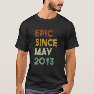 EPIC sinds mei 2013 9 jaar Jongen Meisje 9e verjaa T-shirt