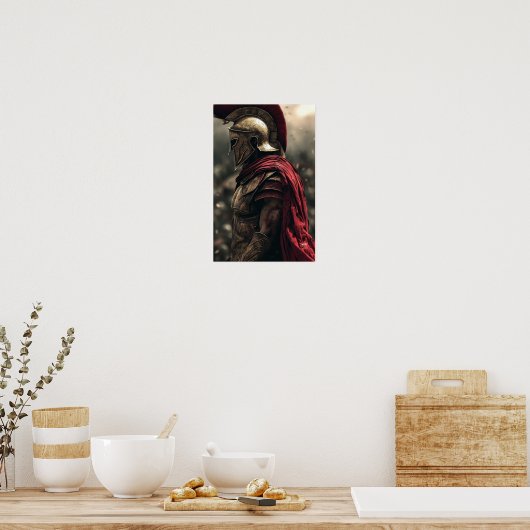Epic Slag van het 300 Spartanen Poster (Keuken)