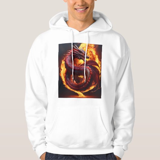 Epic Snake Dragon T-shirt – Fire Unleashed! (Voorkant)