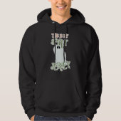 Epic Spirit Jersey Halloween Humor Design Hoodie (Voorkant)