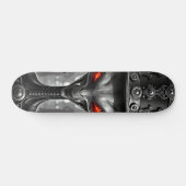 Epic Steampunk Alien Skateboard Design (Horizontaal)