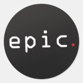 Epic Sticker (Voorkant)