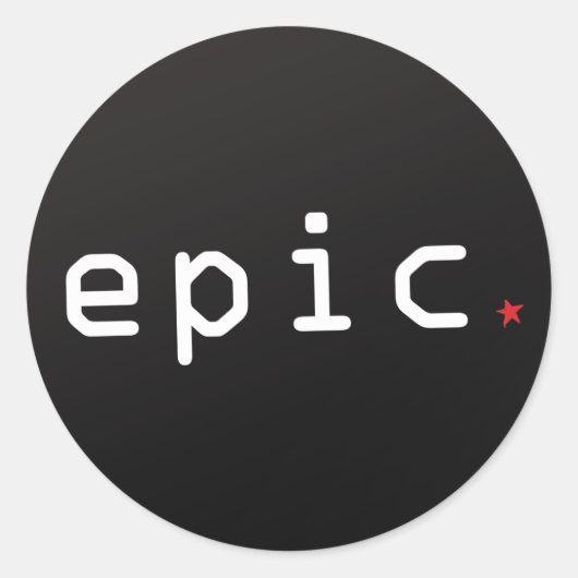 Epic Sticker (Voorkant)