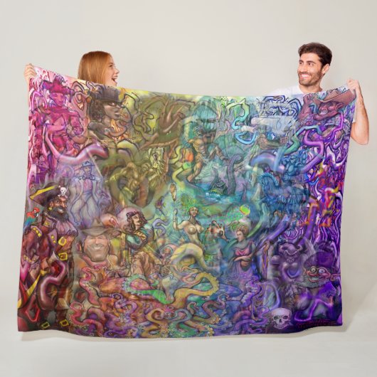 Epic Stories Fleece Blanket (In situ)