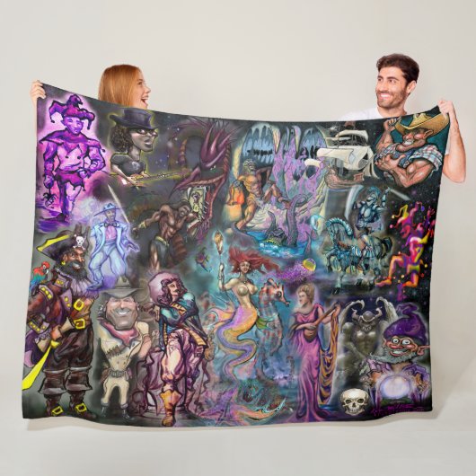 Epic Stories Fleece Blanket Deken (In situ)