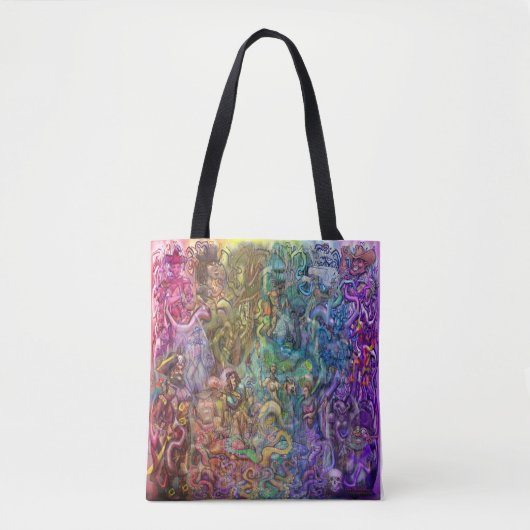 Epic Story Canvas tas (Voorkant)