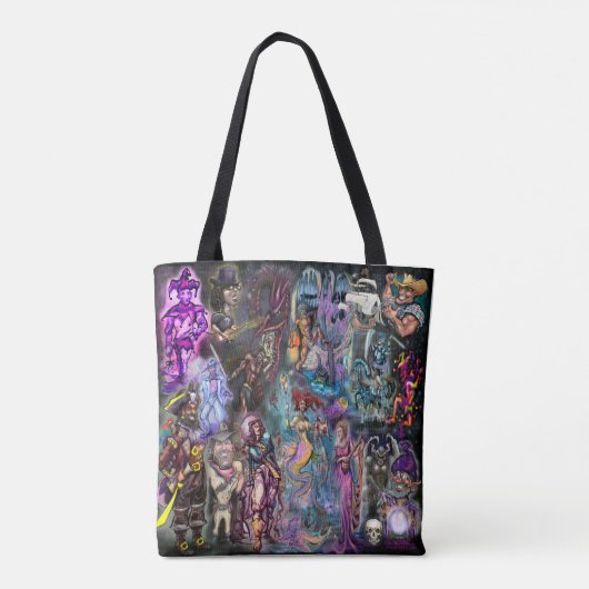 Epic Story Canvas tas (Achterkant)