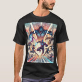 Epic Superhero Showdown T-shirt (Voorkant)
