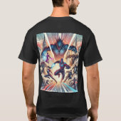 Epic Superhero Showdown T-shirt (Achterkant)