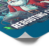 Epic Support Santa Rebooting s Tech Poster (Hoek)