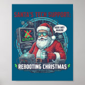 Epic Support Santa Rebooting s Tech Poster (Voorkant)