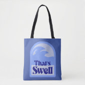 Epic Surf Vibes Tote Bag (Voorkant)