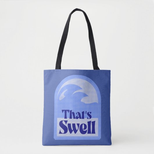 Epic Surf Vibes Tote Bag (Voorkant)