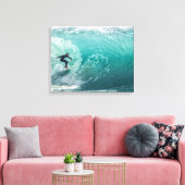 Epic SurfWave Canvas Afdruk (Insitu (Woonkamer))