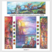 Epic Swords, Excalibur, Durendal, Medieval Knight Sticker (Vel)