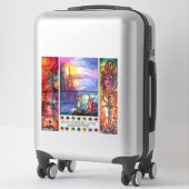 Epic Swords, Excalibur, Durendal, Medieval Knight Sticker (Koffer)