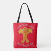 Epic Taco Bout Feestdagen kerstbrood Tote Bag (Achterkant)