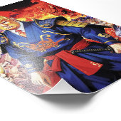 Epic Trump Samurai Anime Foto Afdruk (Hoek)