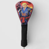 Epic Trump Samurai Anime Golfheadcover (Voorkant)