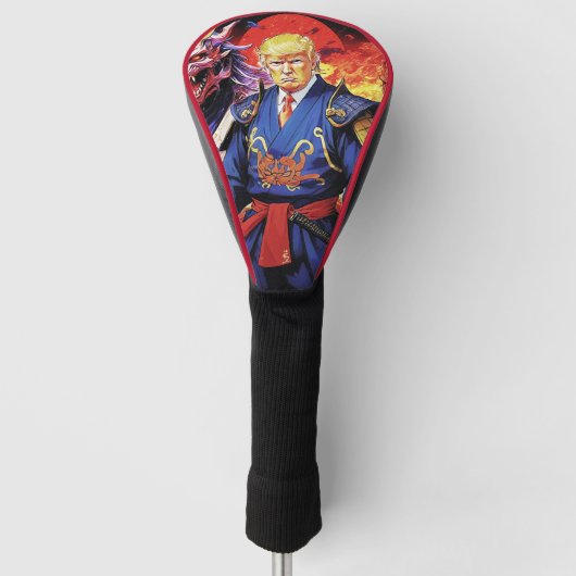 Epic Trump Samurai Anime Golfheadcover (Voorkant)