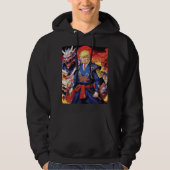 Epic Trump Samurai Anime Hoodie (Voorkant)