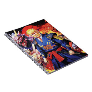Epic Trump Samurai Anime Notitieboek