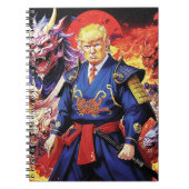 Epic Trump Samurai Anime Notitieboek (Voorkant)