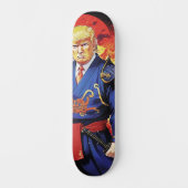 Epic Trump Samurai Anime Persoonlijk Skateboard (Voorkant)