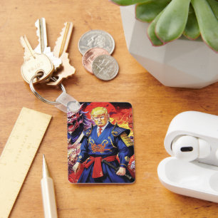Epic Trump Samurai Anime Sleutelhanger
