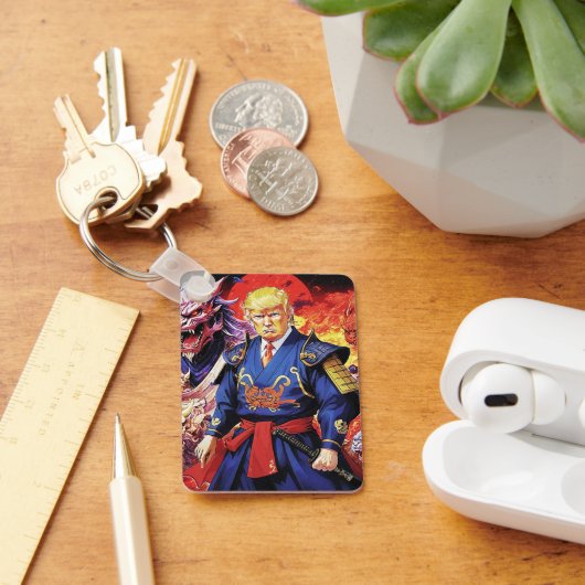 Epic Trump Samurai Anime Sleutelhanger (Bureau)