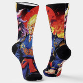 Epic Trump Samurai Anime Sokken (Gebogen)