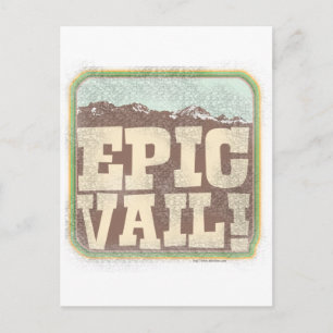 Epic Vail Briefkaart