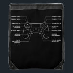 Epic Video Game Controller Settings Funny Gaming Trekkoord Rugzakje<br><div class="desc">Epic Video Game Controller Settings Funny Gaming Setup Gift Gift. Perfect gift for your dad,  mom,  papa,  men,  women,  friend and Famy members on Thanksgiving Day,  Christmas Day,  Mothers Day,  Fathers Day,  4th of July,  1776 Independent day,  Veterans Day,  Halloween Day,  Patrick's Day</div>