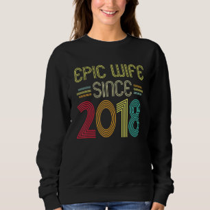 Epic Vrouw Sinds 1918 Haar 4e bruiloft Jubileum Trui