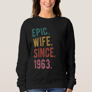 Epic vrouw sinds 1963 59e trouwdag voor trui