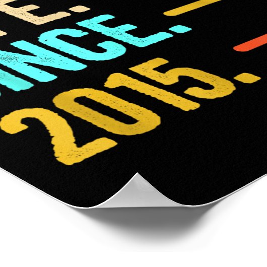 Epic vrouw sinds 2015 poster (Hoek)